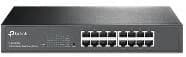 TP-LINK TL-SG1016DE SWITCH DE 16 PUERTOS GIGABIT EASY SMART (NO ADMINISTRABLE) INCLUYE KIT PARA MONTAJE EN RACK