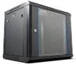 ONLINK WM6409 RACK DE PARED CERRADO FIJO 9U 600x450x501MM CON PUERTA DE VIDRIO (INCLUYE 3 CERRADURAS)