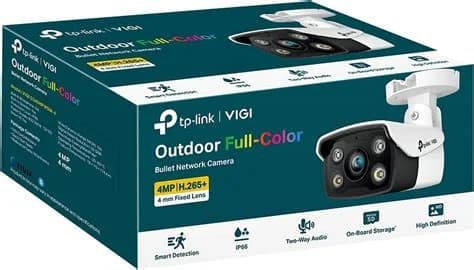 TP-LINK C340-28 CAMARA IP VIGI C340 TIPO BULLET FULL COLOR PARA EXTERIORES DE 4MP A 2.8MM