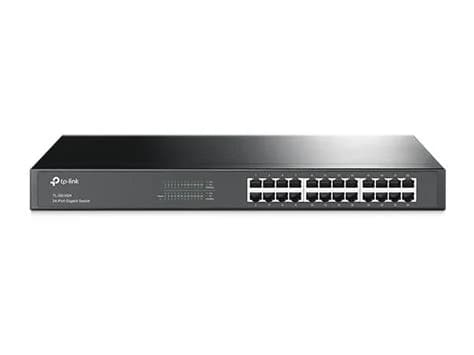 TP-LINK TL-SG1024 SWITCH DE 24 PUERTOS 10/100/1000 PARA MONTAJE EN RACK