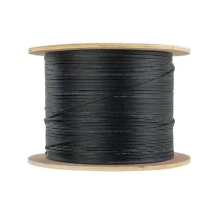 FIBER DROP-G57A1-1KM-4 DROP 4 HILOS 1KM POWER FIBER OUTDOOR CON MENSAJERO (GUAYA) POWER