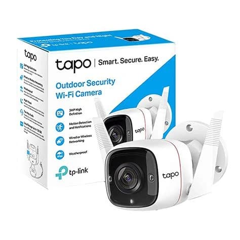 TP-LINK TAPO-C310 CAMARA DE VIGILANCIA PARA EXTERIORES CON DETECCION IA VISION NOCTURNA SONIDO BIDIRECCIONAL