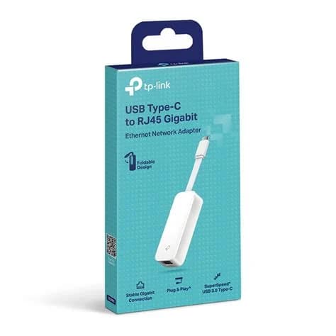 TP-LINK UE300C ADAPTADOR USB C A RJ-45 10/100/1000
