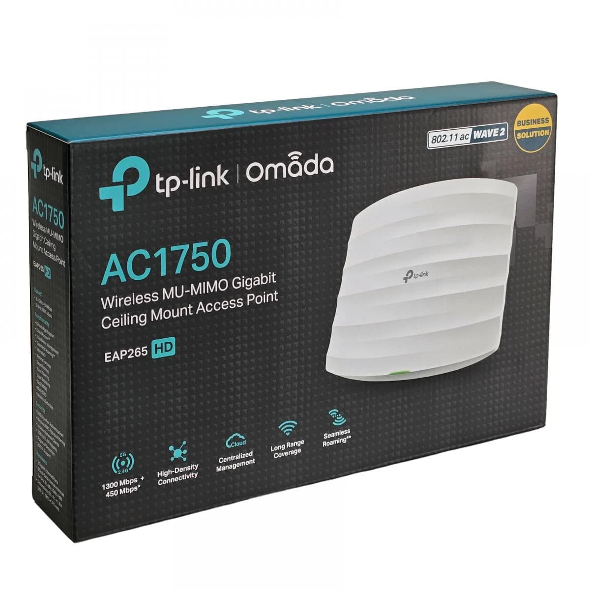 TP-LINK EAP265HD PUNTO DE ACCESO HD INALAMBRICO MONTAJE TECHO MU-MIMO AC 1750