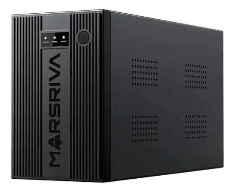 MARSRIVA MR-UF1500 UPS INTERACTIVA 1500VA CON 6 SALIDAS 120V 900W 12V/7AH*2