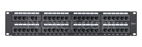 ONLINK PN-UTP648 PATCH PANEL 48 PUERTOS 19" 2U CATEGORIA 6